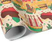 Kwanzaa Celebration Geschenkpapier (Rolleneckpunkt)