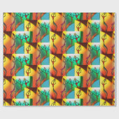 Kwanzaa Celebration Geschenkpapier (Flach)