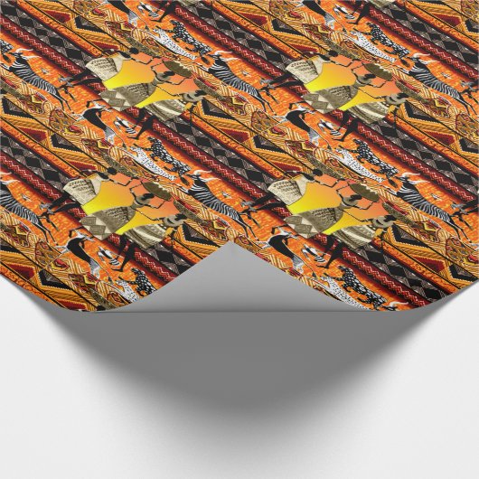 Kwanzaa Celebration Geschenkpapier (Ecke)