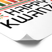 Kwanzaa Celebration Ideas Unity in Kwanza Happy Kw Poster (Ecke)
