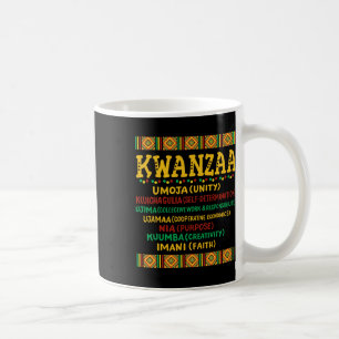 Kwanzaa Christmas African American 7 Principles Me Kaffeetasse
