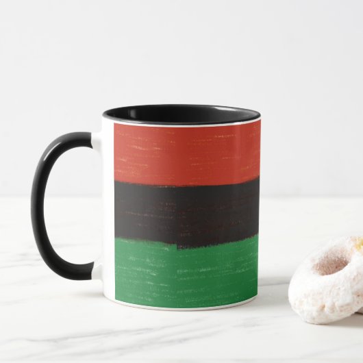 Kwanzaa Colors Tasse (Mit Donut)