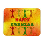 Kwanzaa Dancers Magnet (Horizontal)
