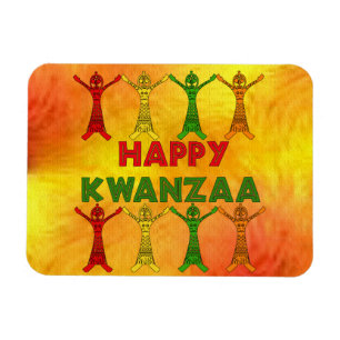 Kwanzaa Dancers Magnet
