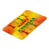Kwanzaa Dancers Magnet (Linke Seite)