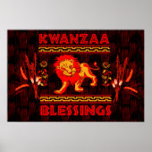 Kwanzaa Dancers Poster (Vorne)