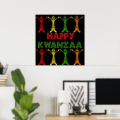 Kwanzaa Dancers Poster (Heimbüro)