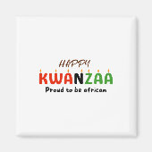 Kwanzaa Day Magnet (Vorne)