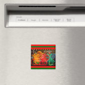 Kwanzaa - Designs Magnet (In Situ (Geschirrspüler))