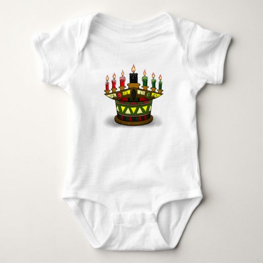 Kwanzaa erste Früchte Baby Strampler (Vorderseite)