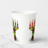Kwanzaa erste Früchte Pappbecher (Links)