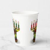 Kwanzaa erste Früchte Pappbecher (Rechts)