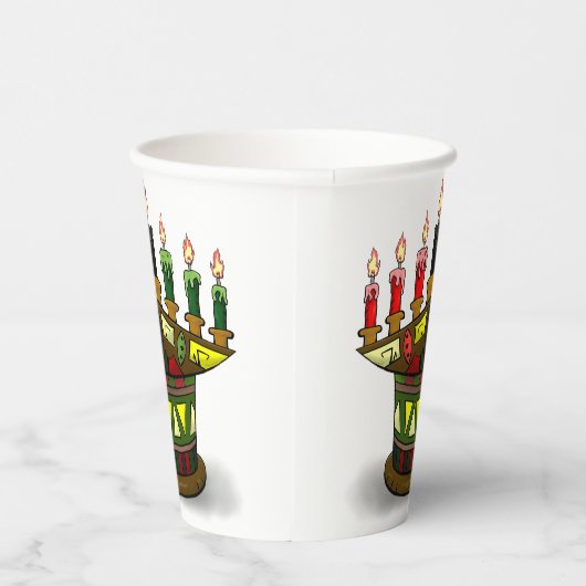 Kwanzaa erste Früchte Pappbecher (Rechts)