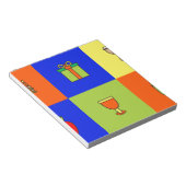 Kwanzaa-Farbblock Notizblock (angewinkelt)