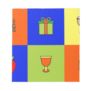 Kwanzaa-Farbblock Notizblock