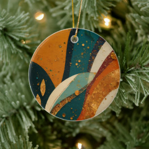 Kwanzaa-Feiertags-Eleganz  Keramik Ornament