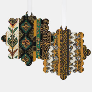 Kwanzaa-Feiertags-Eleganz  Ornament Karte