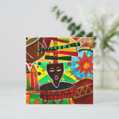 Kwanzaa Feiertagskarte (Stehend Vorderseite)