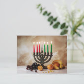 KWANZAA FEIERTAGSPOSTKARTE (Stehend Vorderseite)