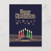 Kwanzaa Feiertagspostkarte (Vorderseite)