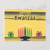 Kwanzaa Feiertagspostkarte (Vorderseite)