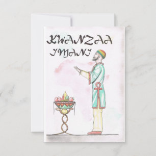 Kwanzaa Ferienkarte Dankeskarte