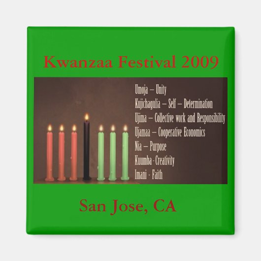 Kwanzaa Festival 2009, San J.. Magnet (Vorne)