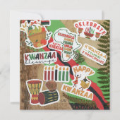 Kwanzaa Flat Greeting Card (Vorderseite)