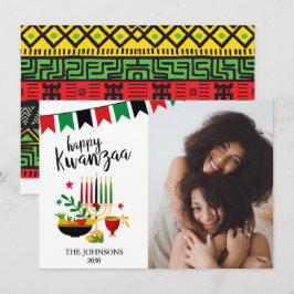 Kwanzaa Foto Feiertagskarte