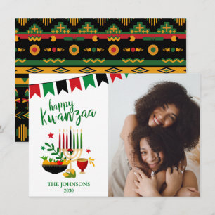 Kwanzaa-Foto Feiertagskarte