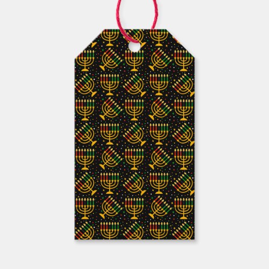 Kwanzaa-Geschenk-Tags Geschenkanhänger (Vorderseite)