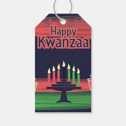 Kwanzaa Geschenkanhänger (Vorderseite)