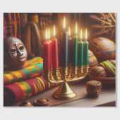 KWANZAA GESCHENKPAPIER (Flach)