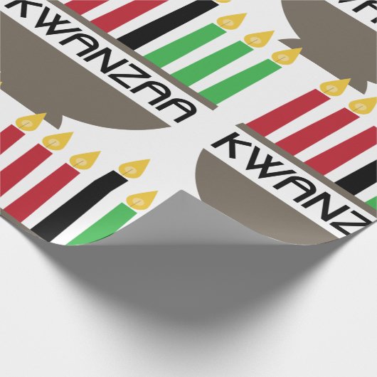 Kwanzaa Geschenkpapier (Ecke)