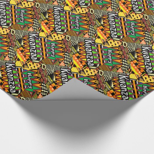 Kwanzaa Geschenkpapier (Ecke)