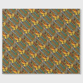 Kwanzaa Geschenkpapier (Flach)