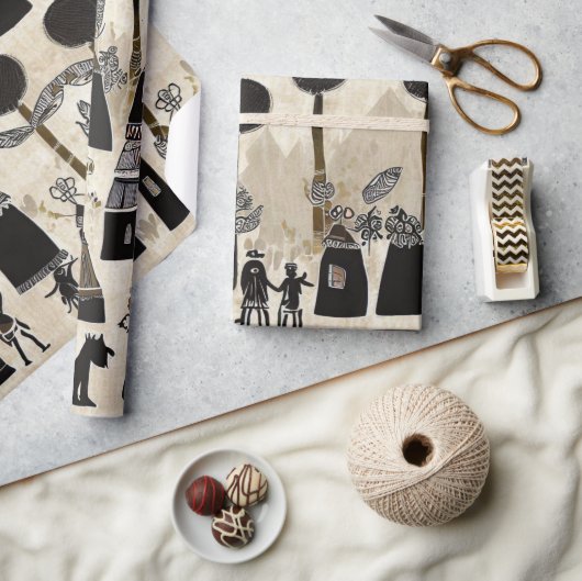 Kwanzaa Geschenkpapier (Kunsthandwerk)