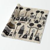 Kwanzaa Geschenkpapier (Ungerollt)