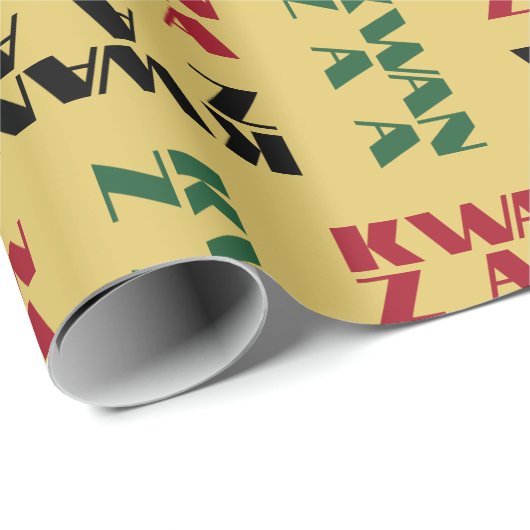 Kwanzaa Geschenkpapier (Rolleneckpunkt)