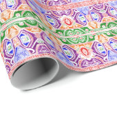 KWANZAA GESCHENKPAPIER (Rolleneckpunkt)