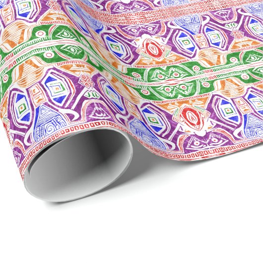 KWANZAA GESCHENKPAPIER (Rolleneckpunkt)