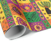 Kwanzaa Geschenkpapier (Rolleneckpunkt)