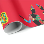 Kwanzaa Geschenkpapier (Rolleneckpunkt)