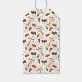 Kwanzaa Gift Tags Geschenkanhänger