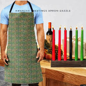 Kwanzaa Greetings Schürze