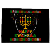Kwanzaa Große Geschenktasche Geschenktüte (Rückseite)