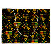 Kwanzaa Große Geschenktasche Geschenktüte (Rückseite)