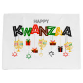 Kwanzaa Große Geschenktasche Große Geschenktüte (Vorderseite)