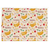 Kwanzaa Große Geschenktasche Große Geschenktüte (Rückseite)