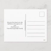 Kwanzaa HABARI GANI Feiertagspostkarte (Rückseite)